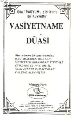 Vasiyetname Duası (Yeni-Eski) - Kitapiks.com
