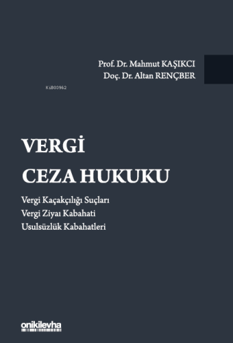 Vergi Ceza Hukuku - Kitapiks.com
