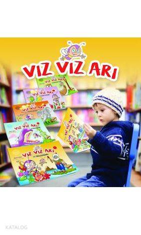 Vız Vız Arı- 8140; Çizgilerle Değerler Eğitimi (5'li Set) - Kitapiks.c