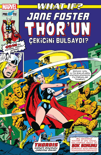 What If? Jane Foster Thor'un Çekicini Bulsaydı? - Kitapiks.com