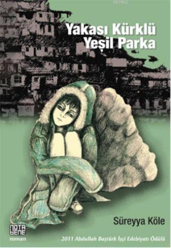 Yakası Kürklü Yeşil Parka - Kitapiks.com