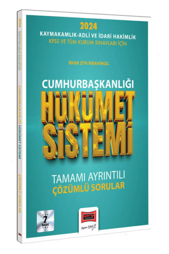Yargı Yayınları 2024 Cumhurbaşkanlığı Hükümet Sistemi - Kitapiks.com