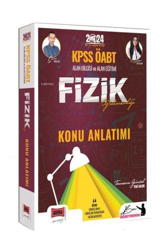 Yargı Yayınları 2024 ÖABT Fizik Öğretmenliği Konu Anlatımı - Kitapiks.
