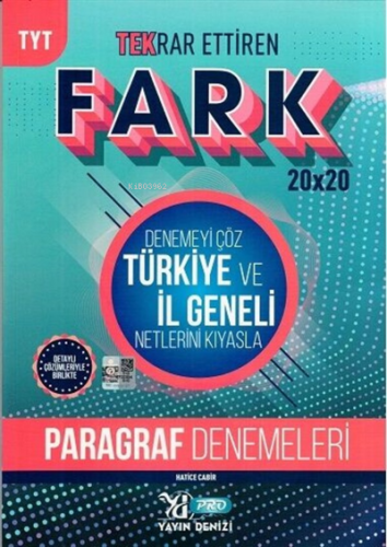 Yayın Denizi Tyt Pro Fark Deneme Paragraf - 2021 - Kitapiks.com