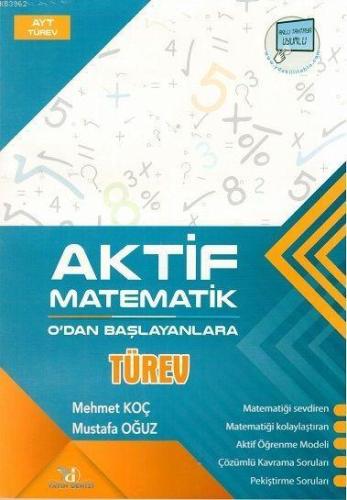 Yayın Denizi Yayınları AYT Aktif Matematik 0 dan Başlayanlara Türev Yayın Denizi Yayınları K