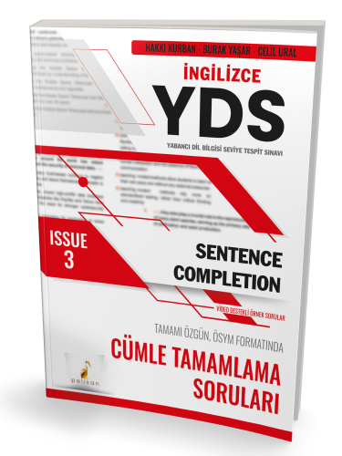 YDS İngilizce Sentence Completion Issue 3 - Kitapiks.com