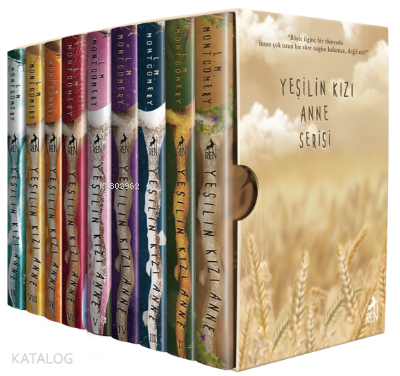 Yeşilin Kızı Anne 9 Kitap Kutulu Set (Ciltli) - Kitapiks.com