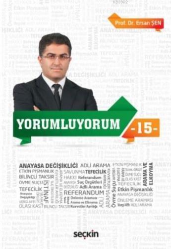 Yorumluyorum 15 - Kitapiks.com
